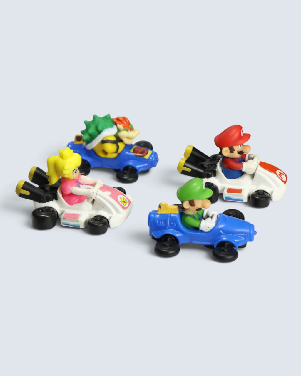 Mario Kart - Mini Figures 4-Piece Vehicle Bundle