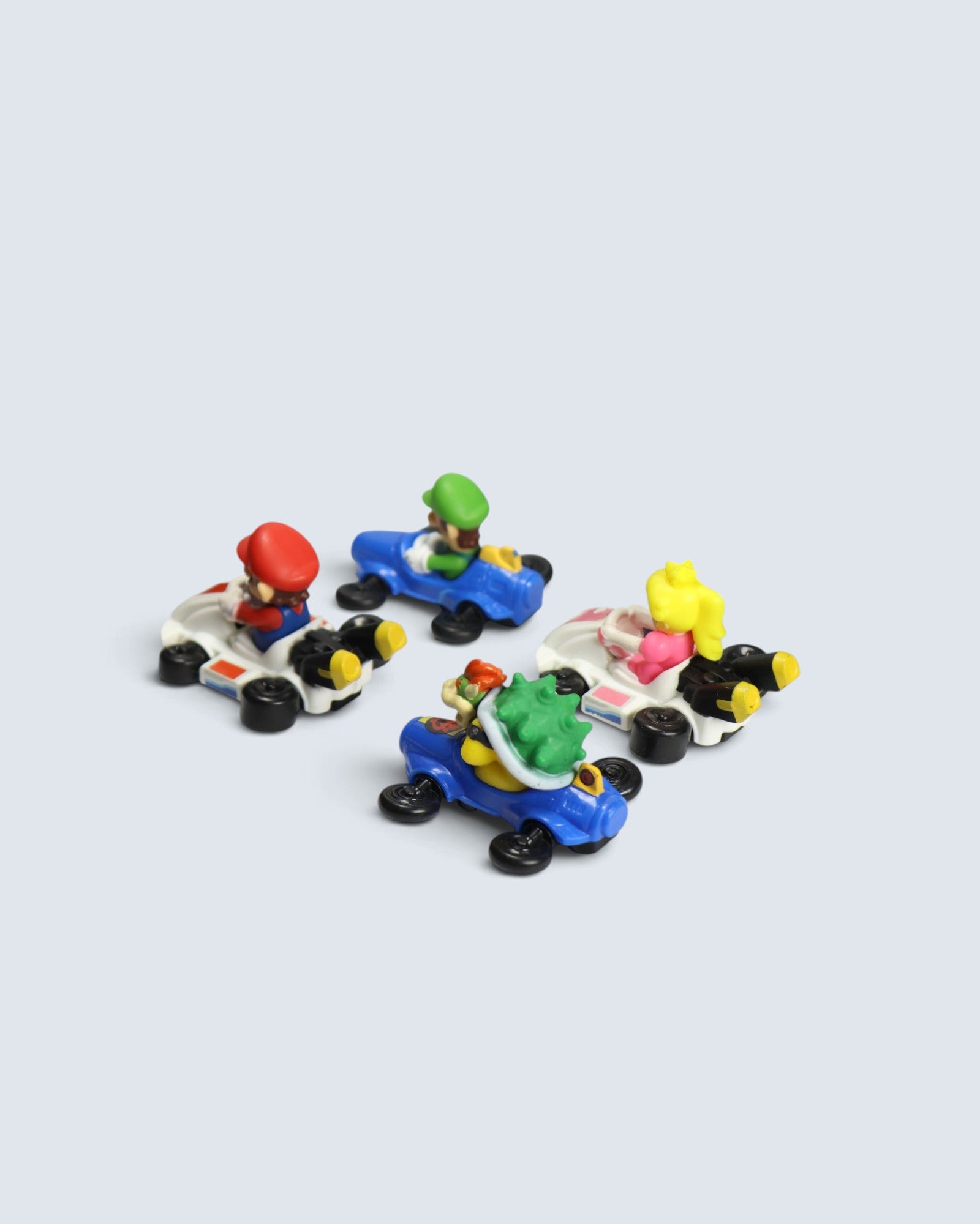 Mario Kart - Mini Figures 4-Piece Vehicle Bundle