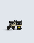 DC Batman and Catwoman Mini Funko Set
