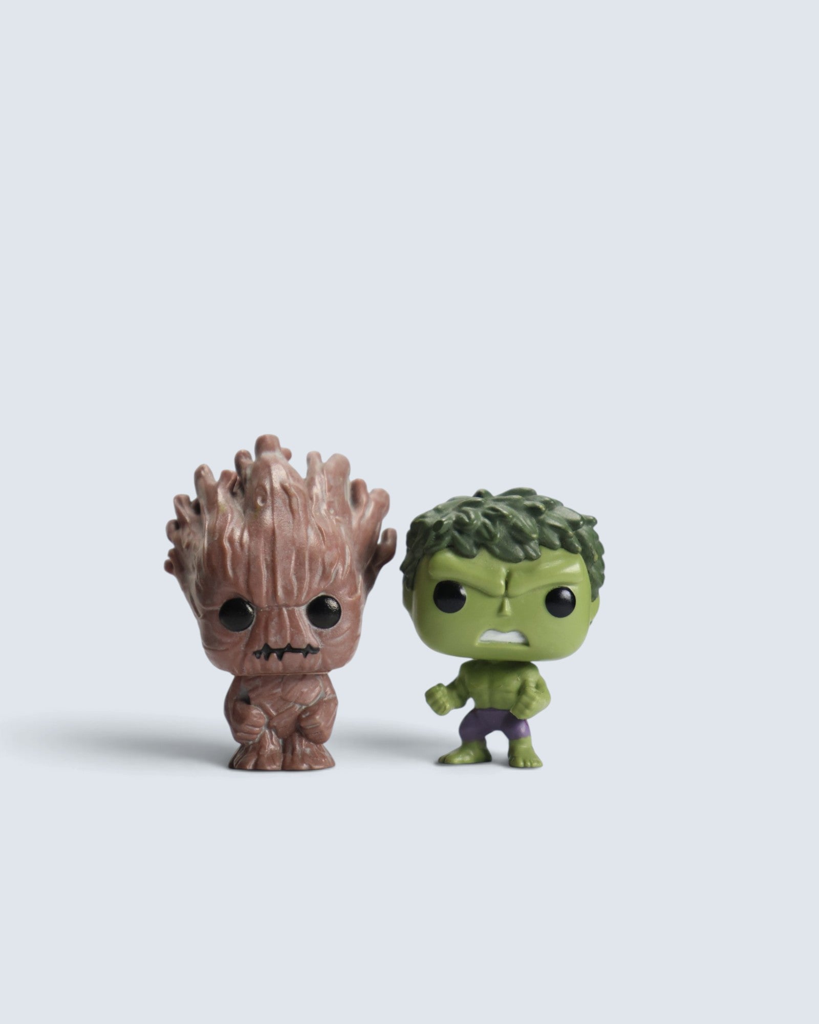 Marvel Groot and Hulk Mini Funko Set