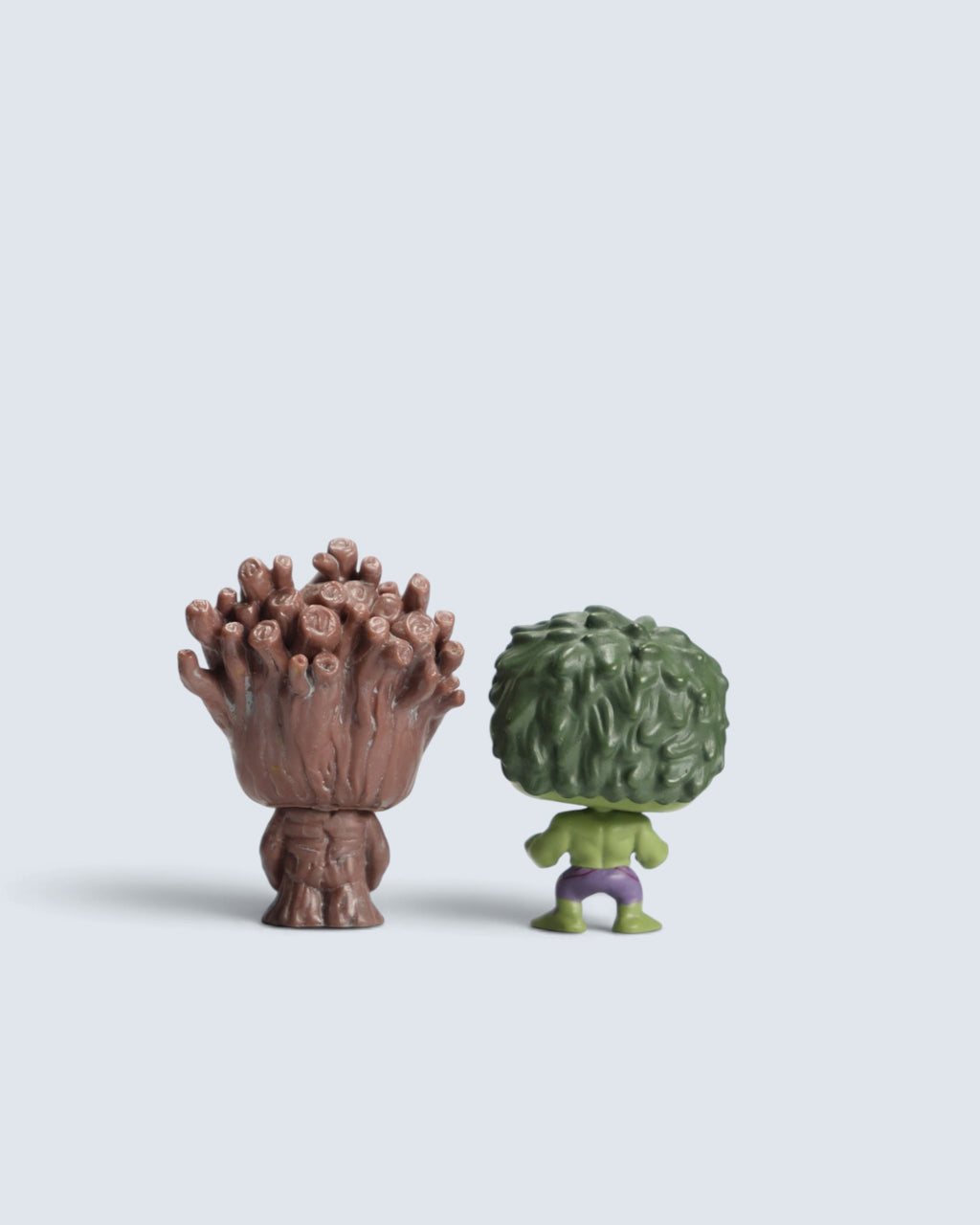 Marvel Groot and Hulk Mini Funko Set