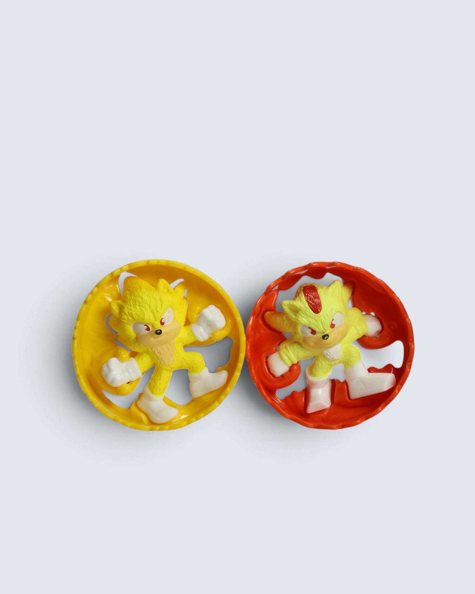 Sonic the Hedgehog - Super Sonic & Super Shadow 2-Piece Mini Figure Bundle