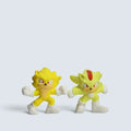 Sonic the Hedgehog - Super Sonic & Super Shadow 2-Piece Mini Figure Bundle