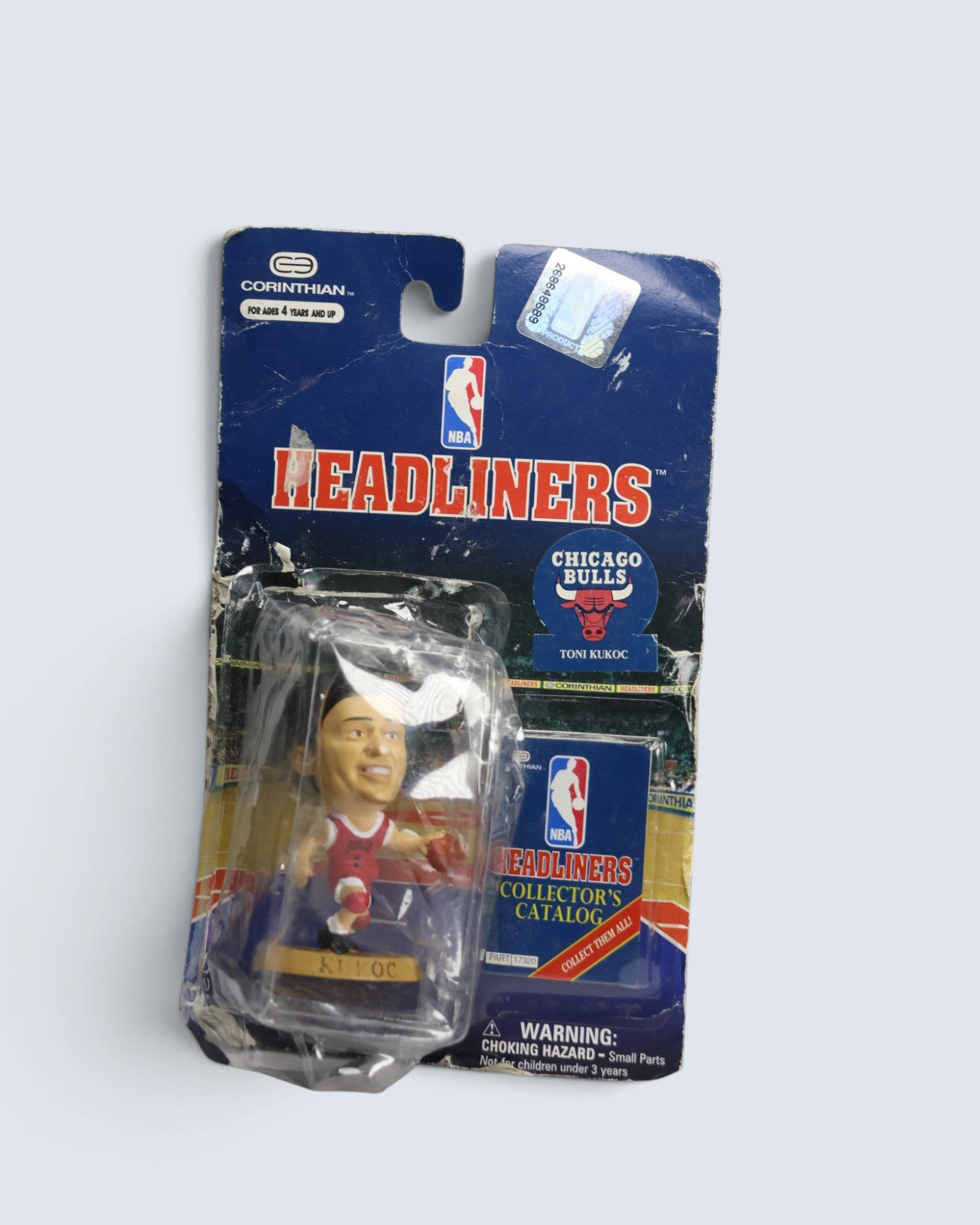 1997 Corinthian NBA Headliners Toni Kukoc Chicago Bulls Action Figure