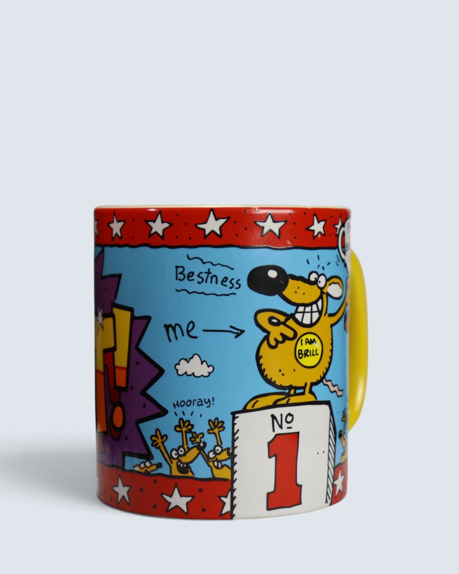 1999 The Xpressions Card and Gift Company "Simply The Best" Ceramic Mug