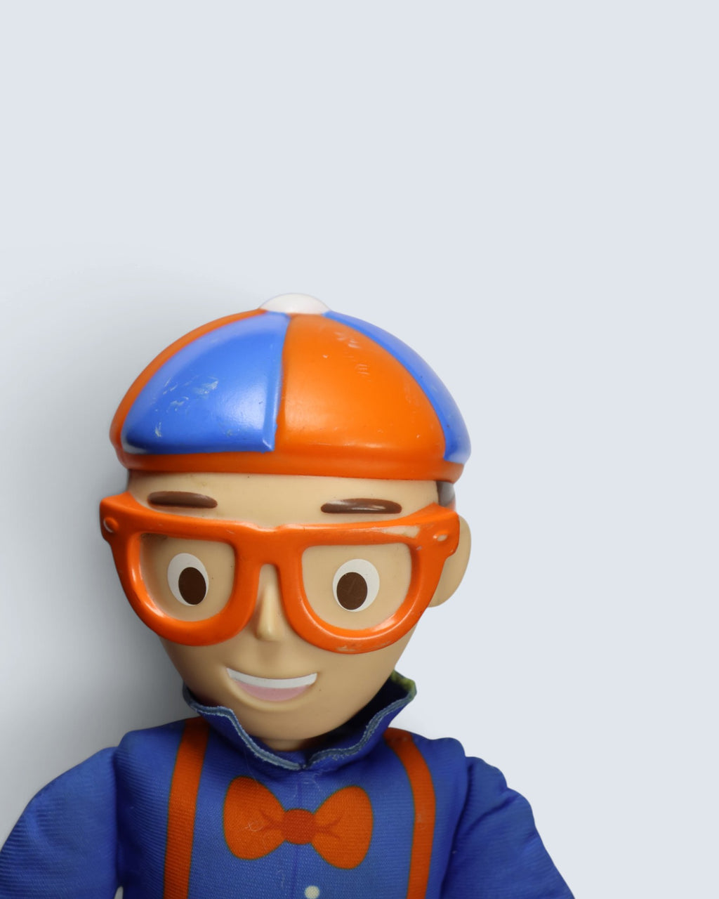 Official Blippi Plush Toy with Hard Hat and Glasses