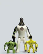 Ben 10 Action Figure Bundle: Upgrade, Terraspin & Fasttrack