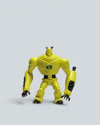 Ben 10 Action Figure Bundle: Upgrade, Terraspin & Fasttrack