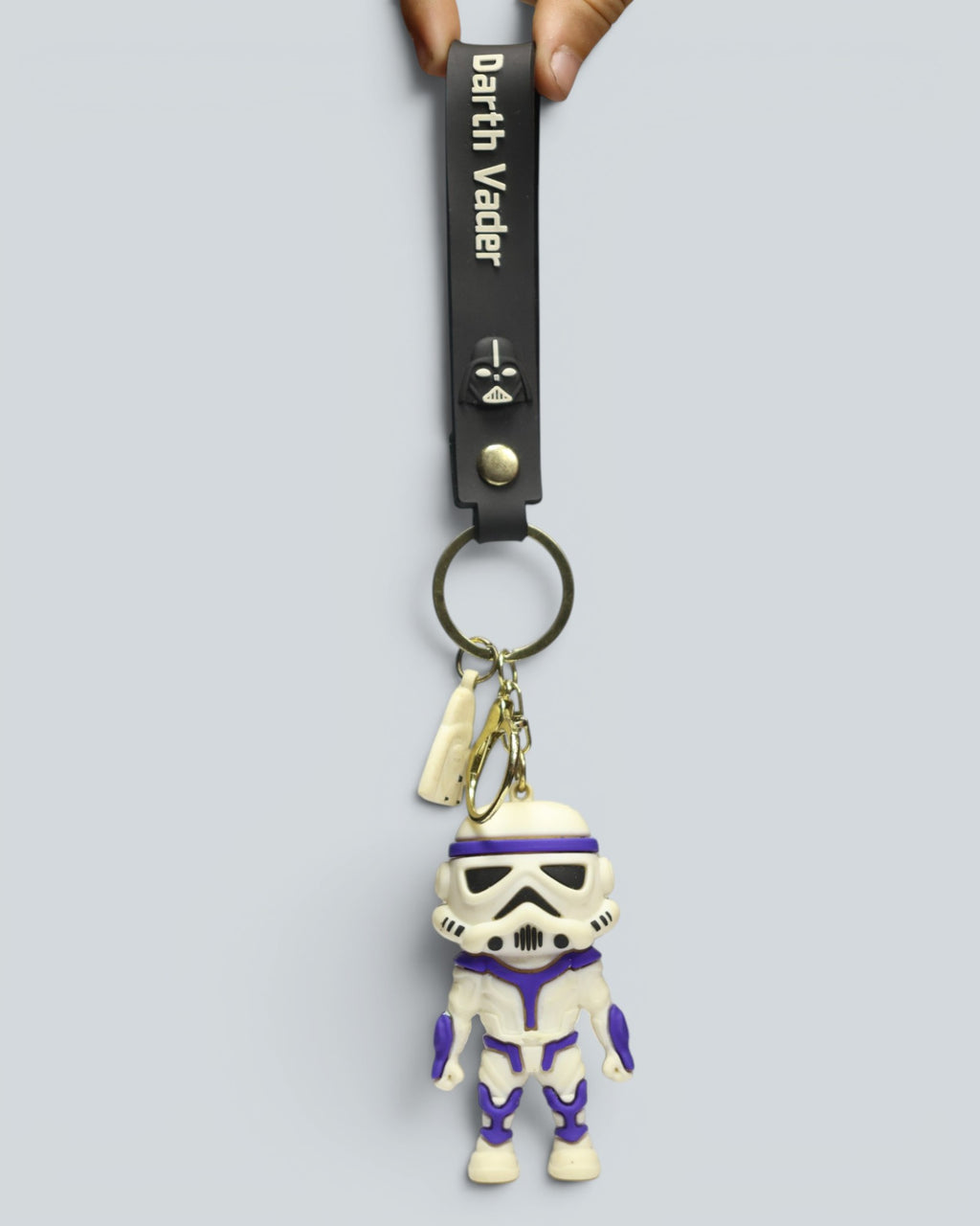 Star Wars Stormtrooper & Darth Vader Themed Keychain