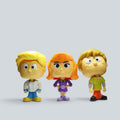 Scooby-Doo Mystery Figurine Trio – Fred, Daphne, and Shaggy