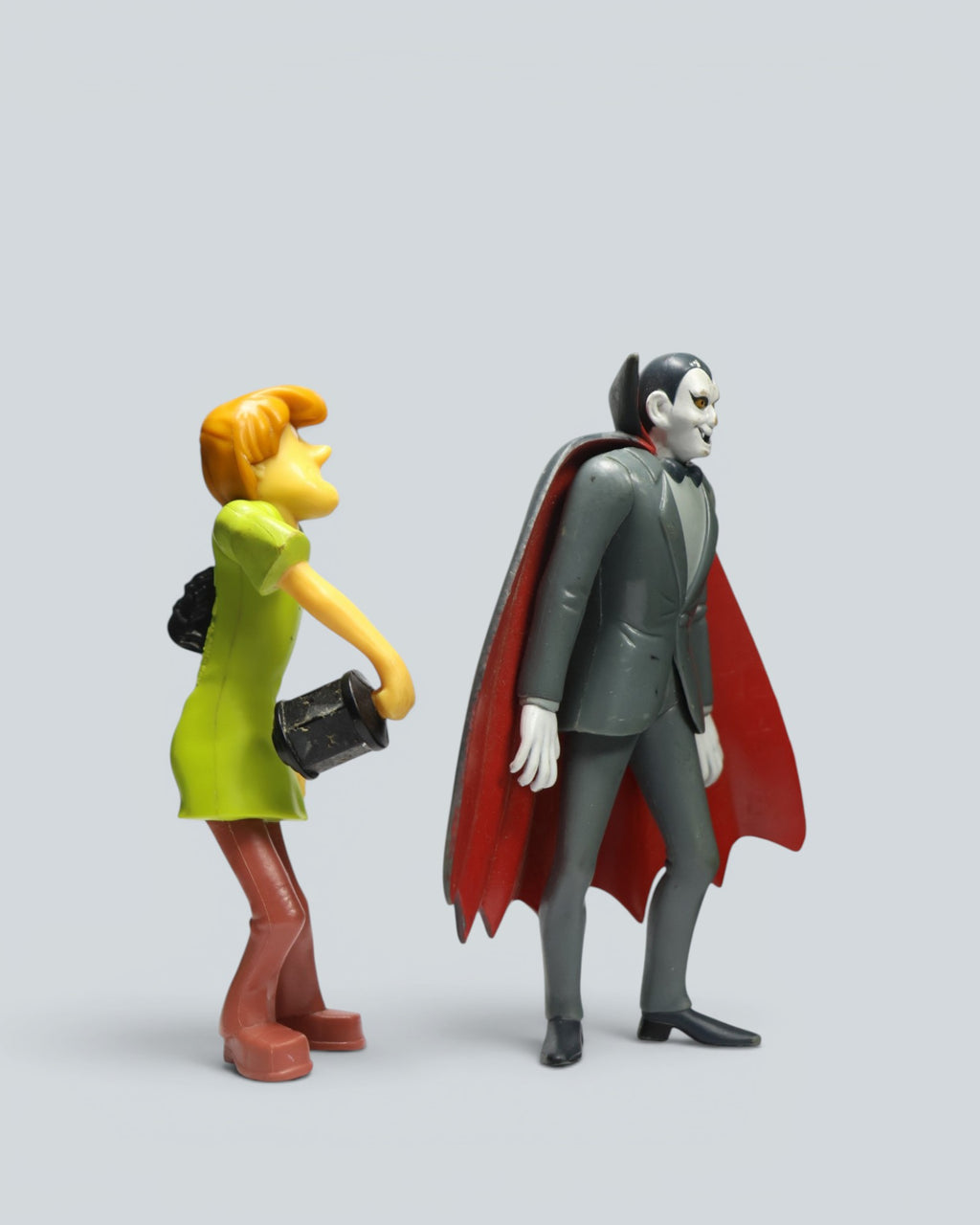 Scooby-Doo & Friends Action Figure Set – Shaggy, Dracula, Scooby-Doo in Chest, and Green Slime Monster