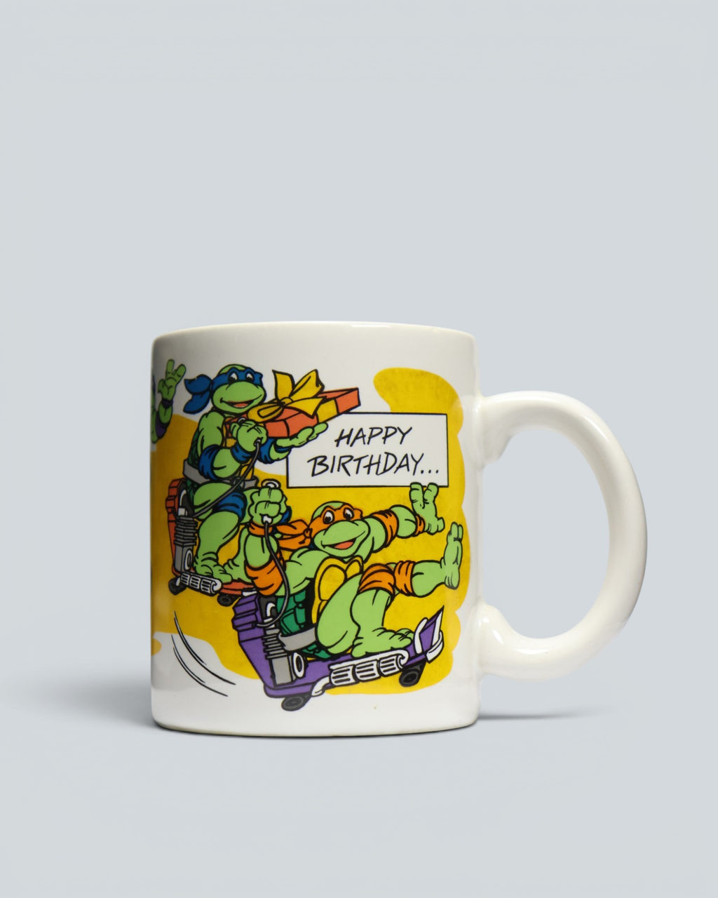 Teenage Mutant Ninja Turtles Birthday Collector Mug Vintage