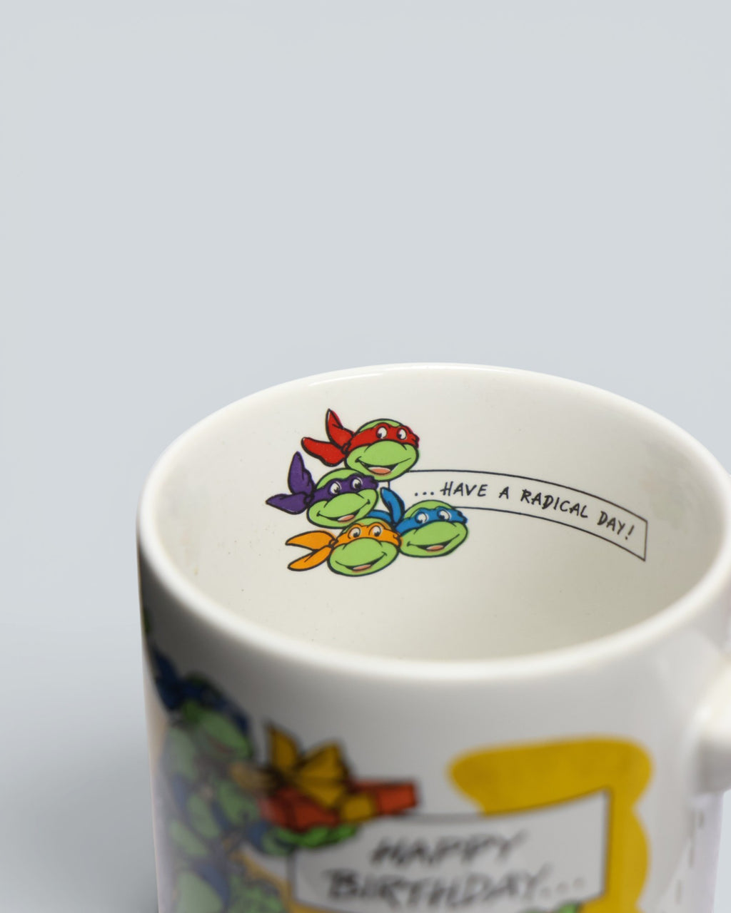 Teenage Mutant Ninja Turtles Birthday Collector Mug Vintage