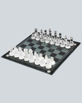 Elegant Crystal Glass Chess Set