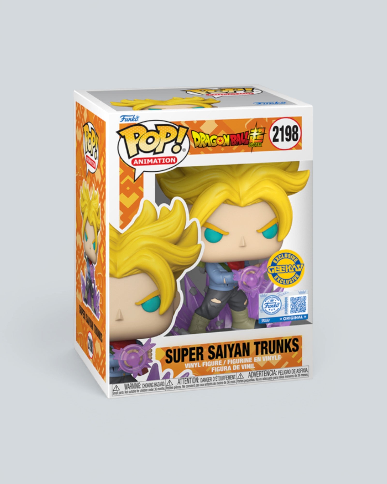 Dragon Ball Super - Super Saiyan Trunks - FunkoPop