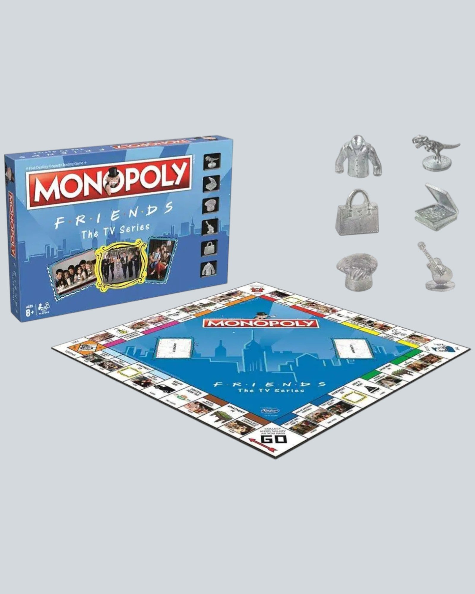 Friends TV Series Ultimate Fan Bundle: Monopoly & Scene It? Trivia Cards