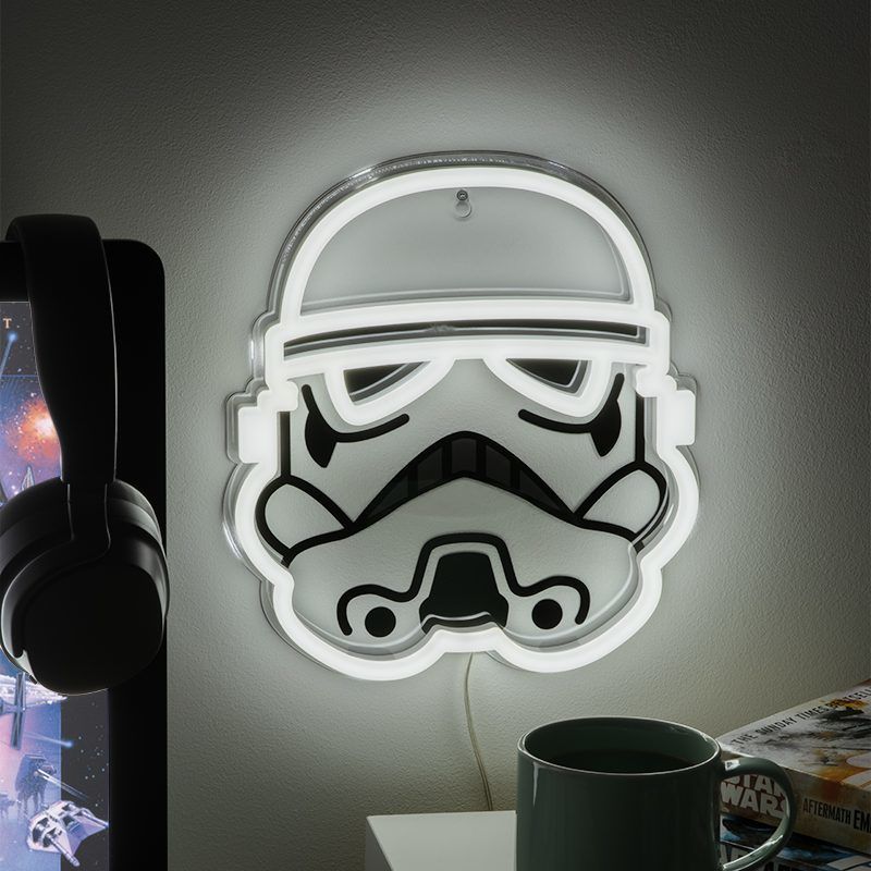 Star Wars: Stormtrooper Wall Mountable LED Neon Light